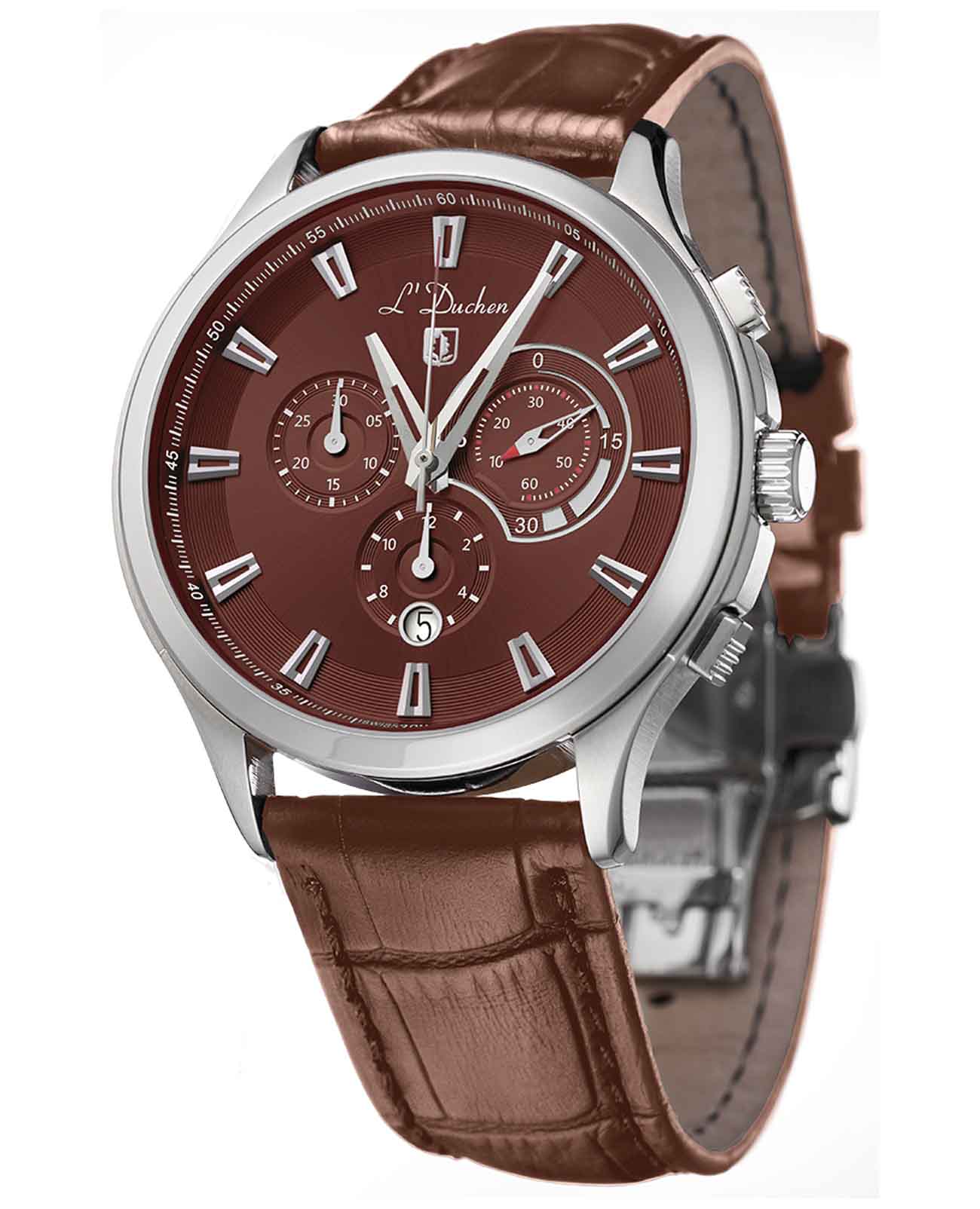 L'Duchen L'Duchen Pilotage D 742.12.38 , наручные мужские часы фото под углом